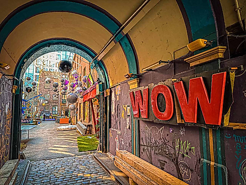 Szene Fahrradtour, Hamburg Auskenner