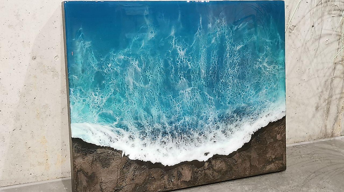 Resin Kunstwerke von Atelier Marlene Hoffmann klei