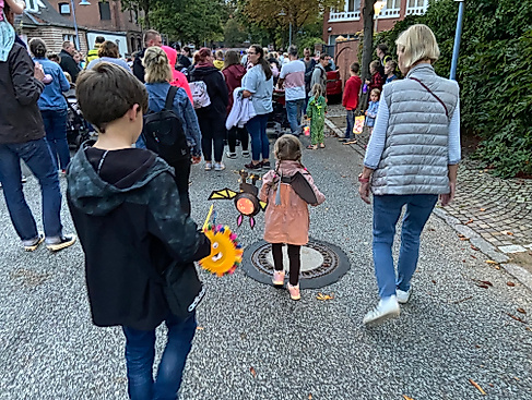 Laternenumzug Feuerwehr Geesthacht