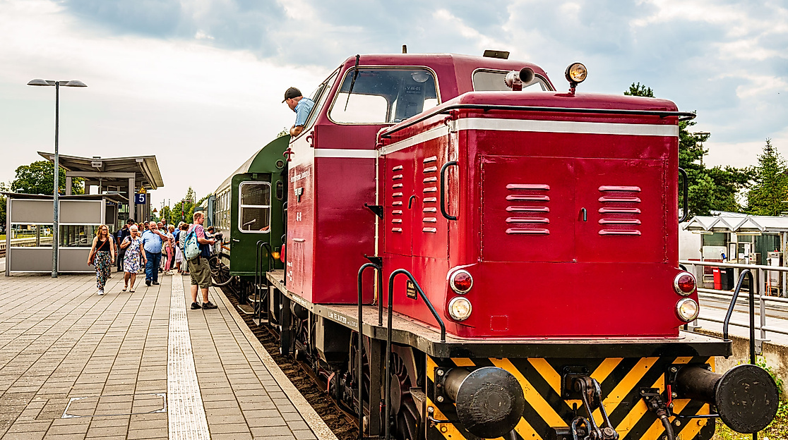 Fahrt mit dem Heide-Express