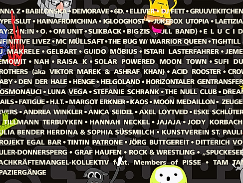OFF THE RADAR dezentral LINEup