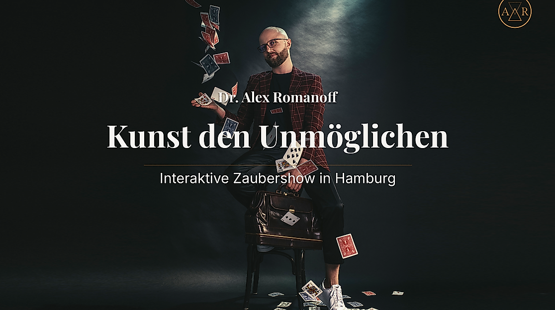 "Kunst des Unmöglichen" Zaubershow in Hamburg - Poster