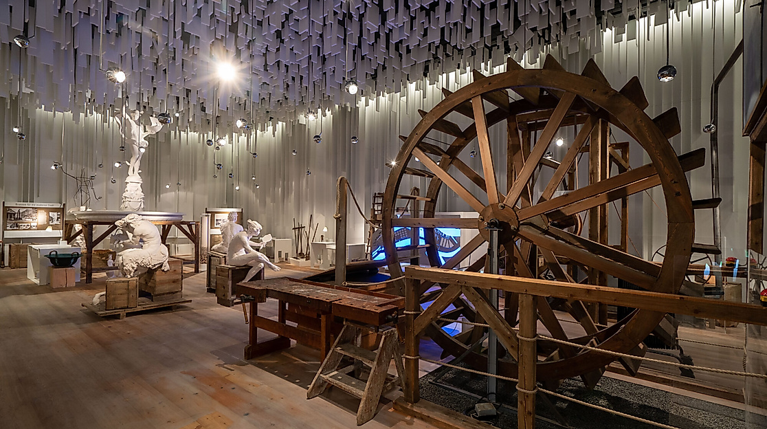 Wasserkunst Kaltehofe Ausstellung Kubus