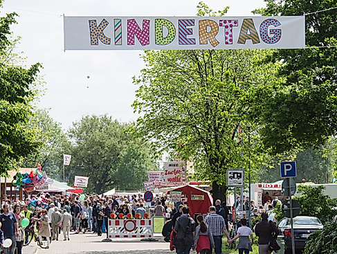 Kindertag Eingang