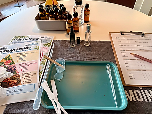 Workshop Parfümherstellung