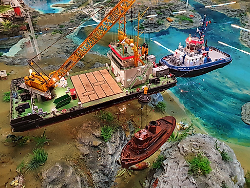 Miniatur Wunderland - Miniatur Schlepperballett