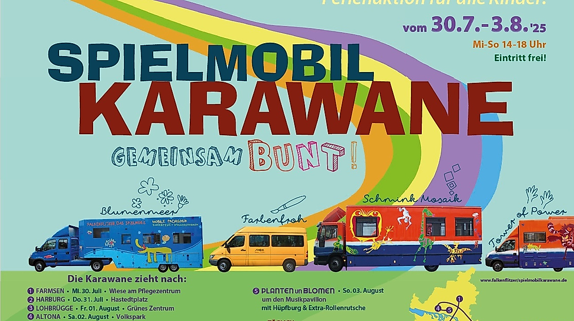 Spielmobilkarawane