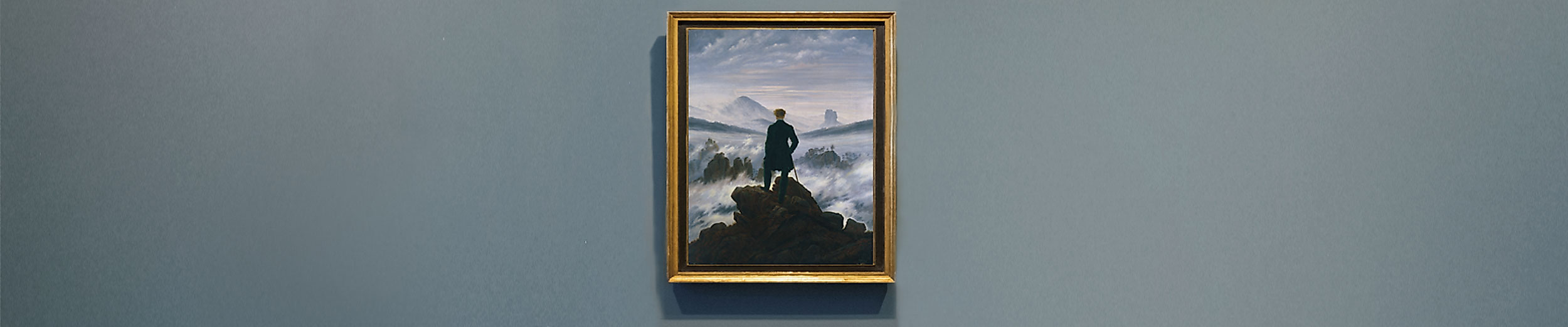 Caspar David Friedrich, Wanderer über dem Nebelmeer, um 1817
