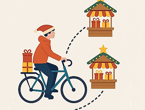 Adventsbasar-Hopping