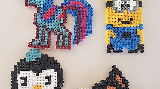 Bügelperlen Vormittag