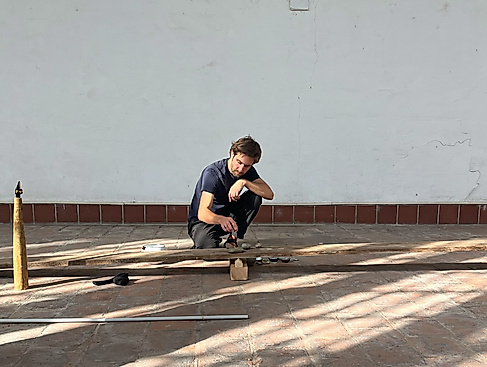 Peter Strickmann arbeitet