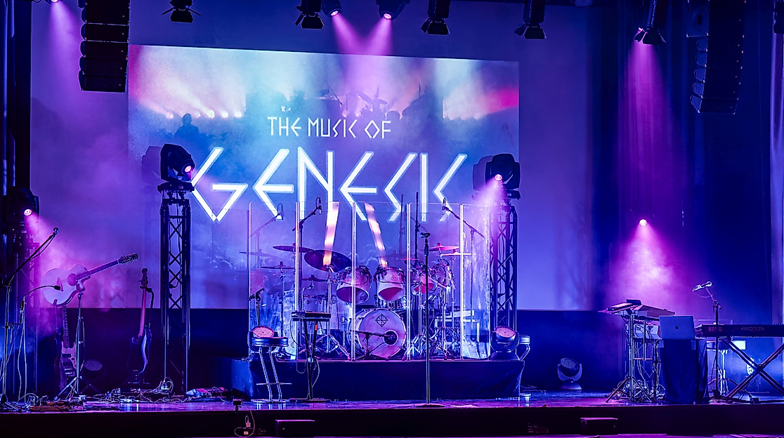 Bühnenbild &quot;The Music of Genesis&quot;