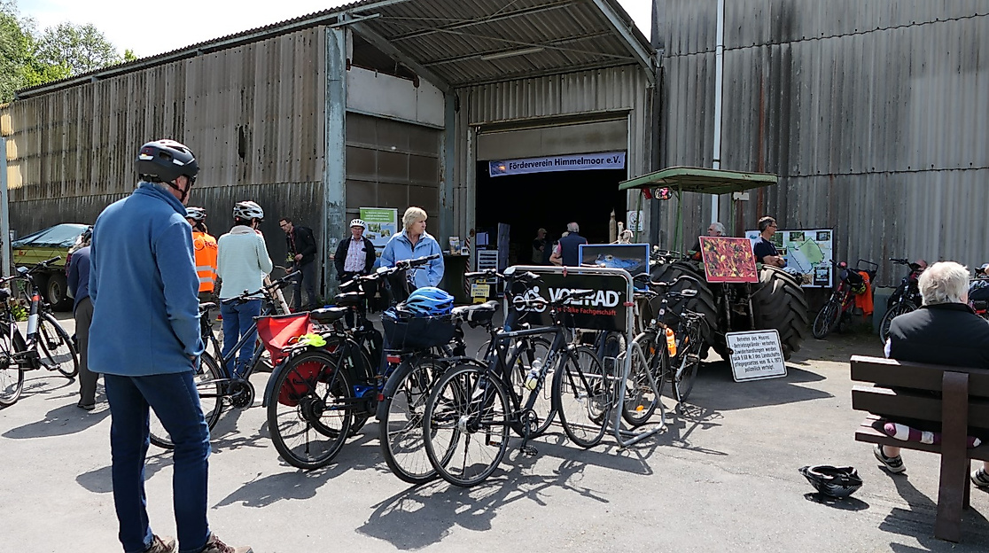 Viele Radfahrer