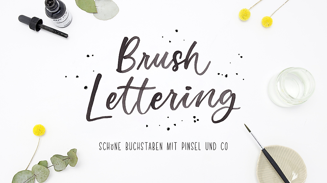Brushlettering Workshop bei  Papier à la Carte