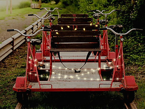 Lichterfahrt 2026 mit der Naturpark-Draisine