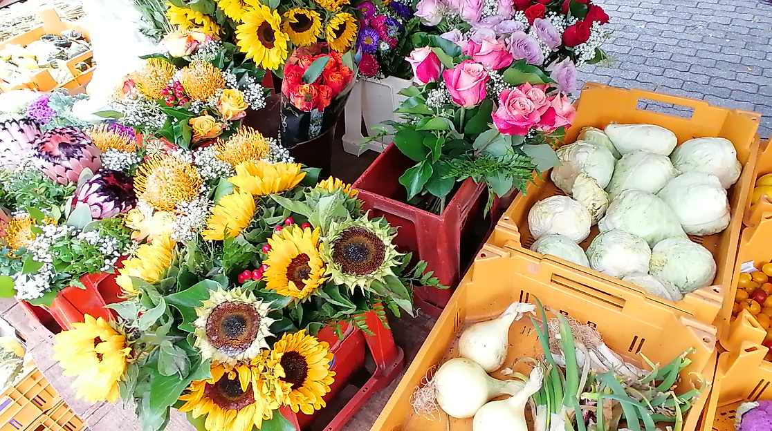 Markttag in Wesselburen