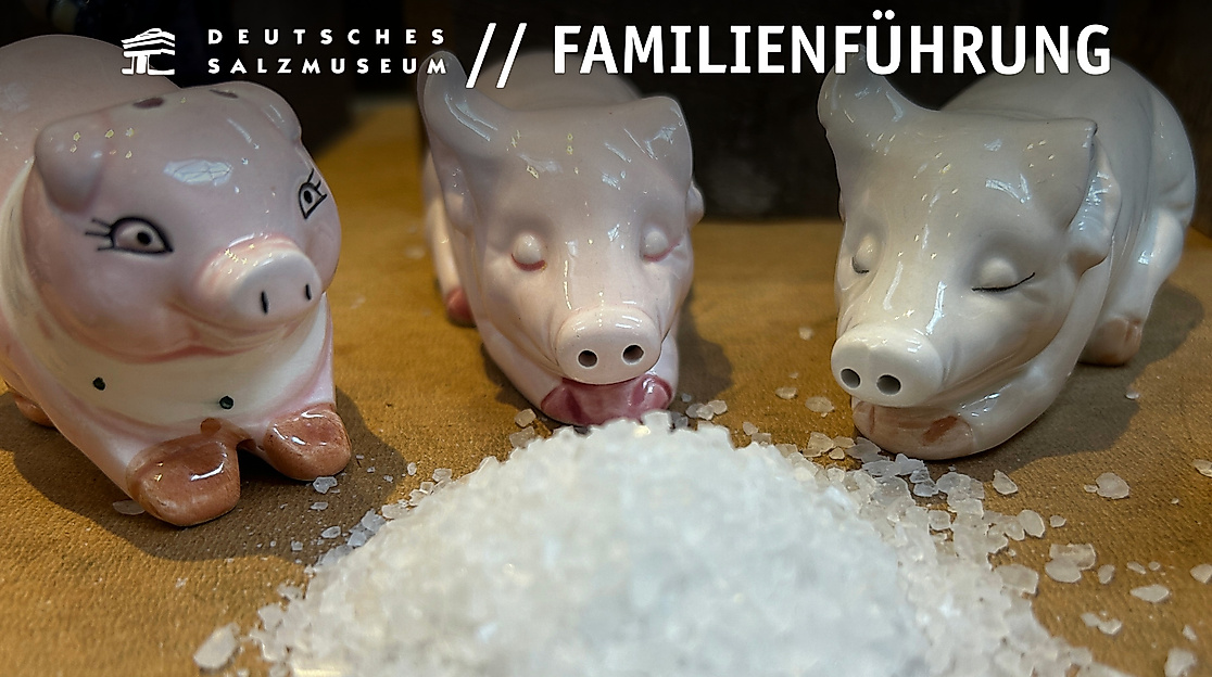 Familienführung im Salzmuseum: "Ohne Salz schmeckt das Leben fad"