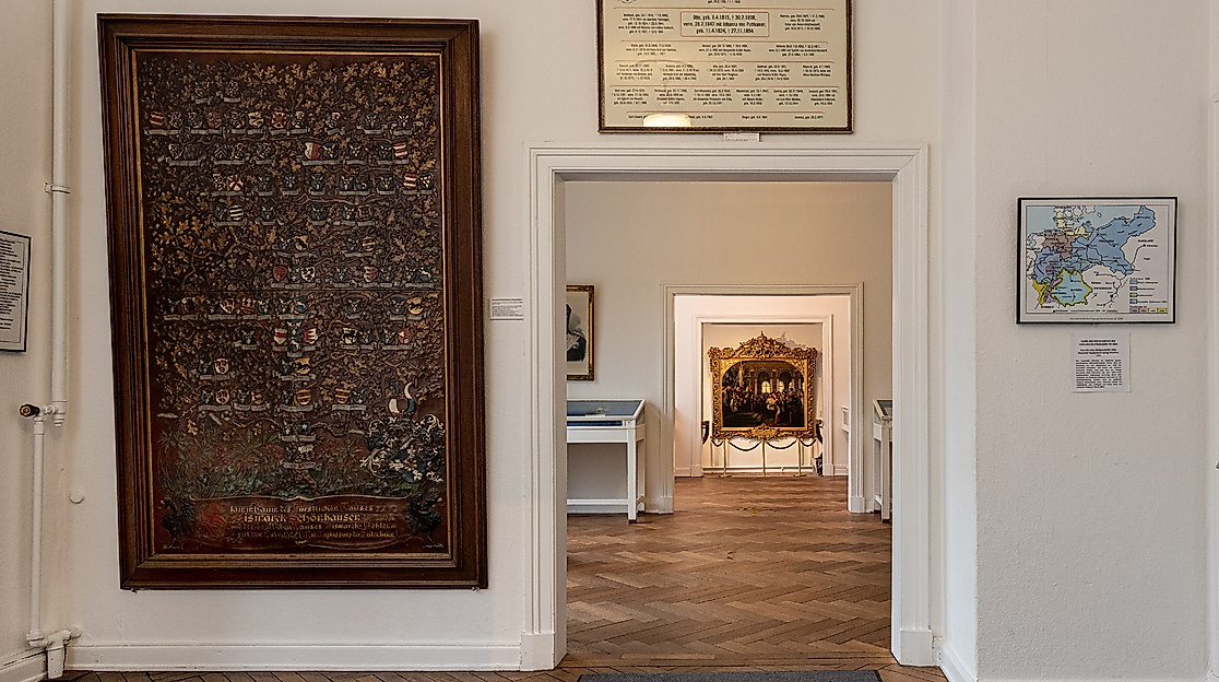 Blick in das Bismarck-Museum