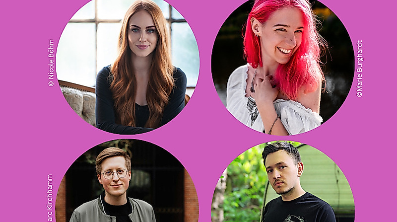 Gaming Meets Books: Lesung & Talk mit Anabelle Stehl, Liza Grimm, Mikkel Robrahn und Creepypastapunch