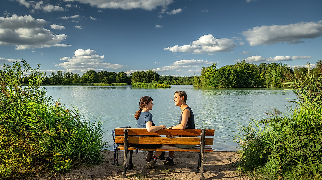 Pause an den Meissendorfer Teichen