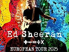 Ed Sheeran +-=x EUROPEAN TOUR 2025