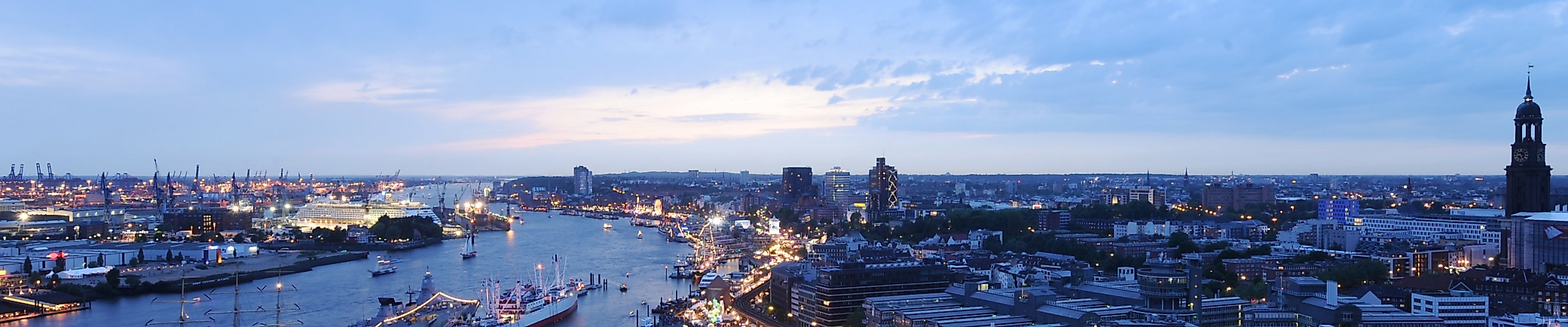 Hamburg ist Events am Wasser