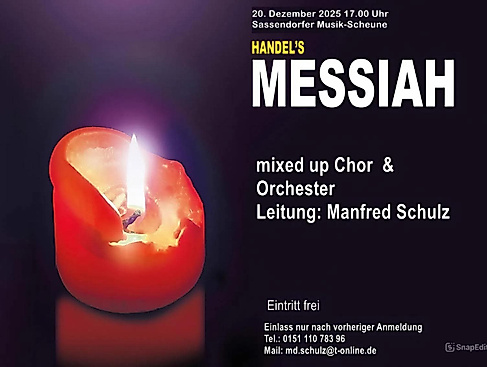 M E S S I A H - Oratorium von Händel