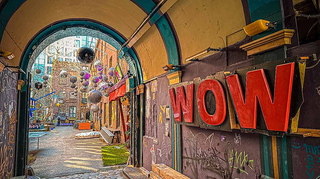 Szene Fahrradtour, Hamburg Auskenner