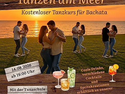 Tanzen am Meer, kostenloser Tanzkurs für Bachata