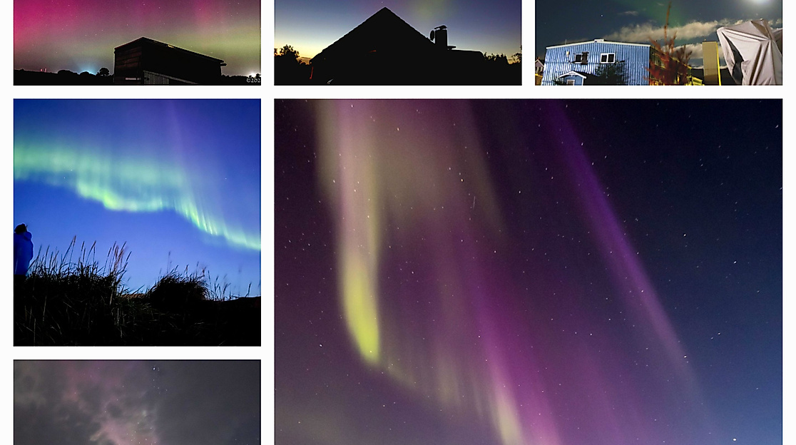 Polarlichter the dancing Lady