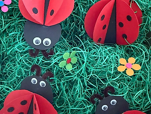 Glückskäfer basteln