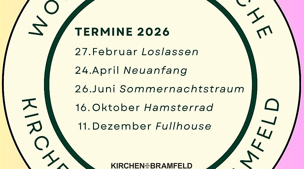 Termine Wohnzimmerkirche 2026