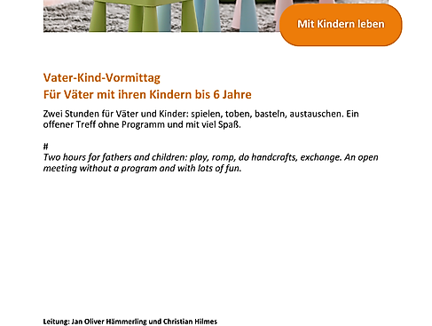 Vater-Kind-Vormittag