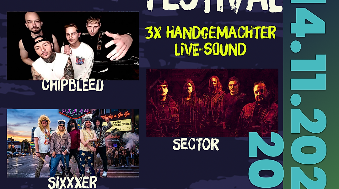 3XPERIENCE FESTIVAL 3x handgemachter Live-Sound