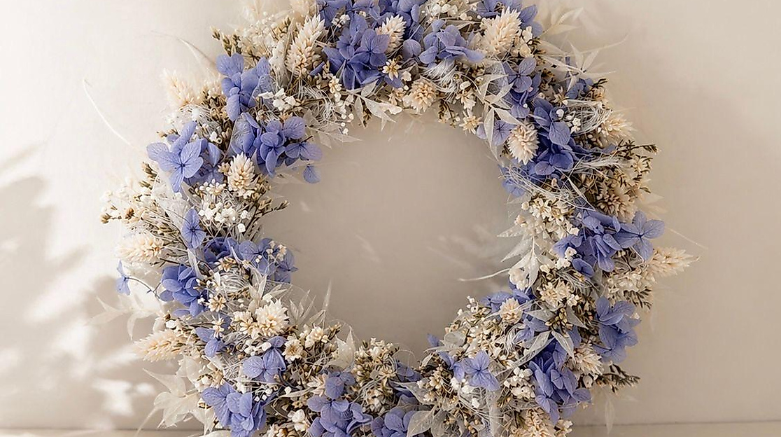 Kreative Auszeit: Trockenblumenkranz-Workshop