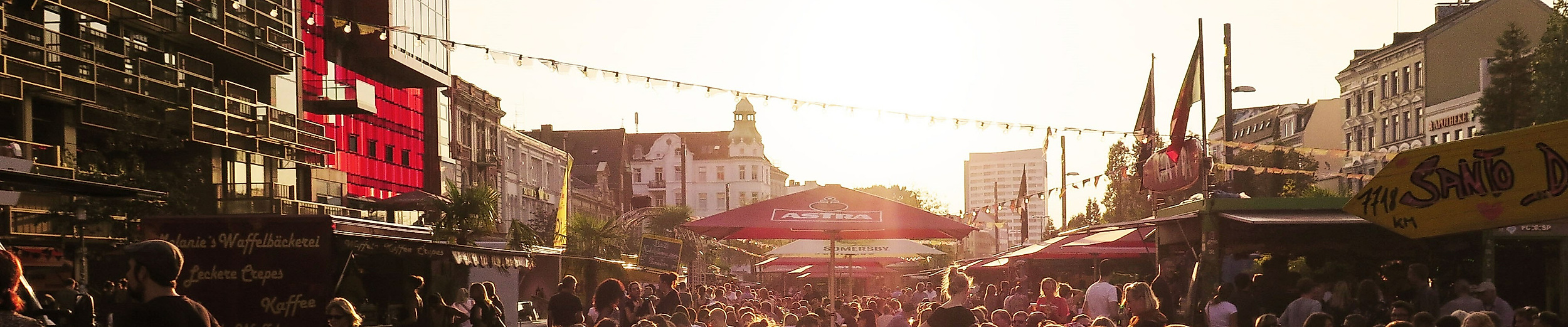 Spielbudenplatz auf der Reeperbahn