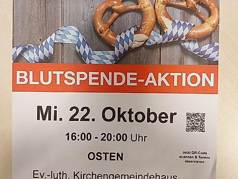 Blutspende Oktober 2025