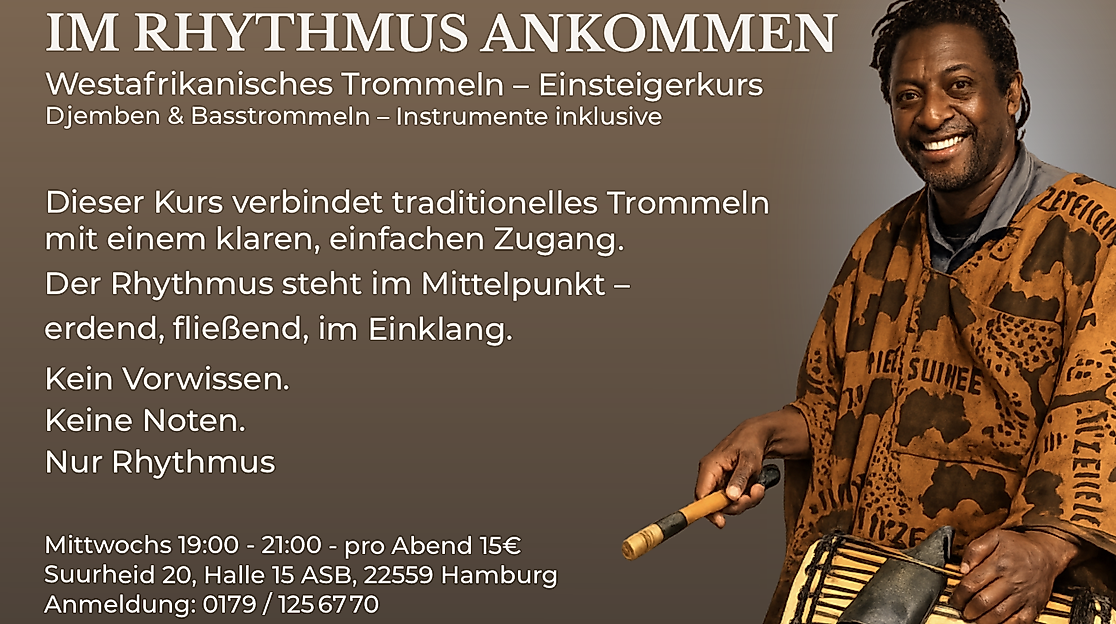 Im Rhythmus ankommen