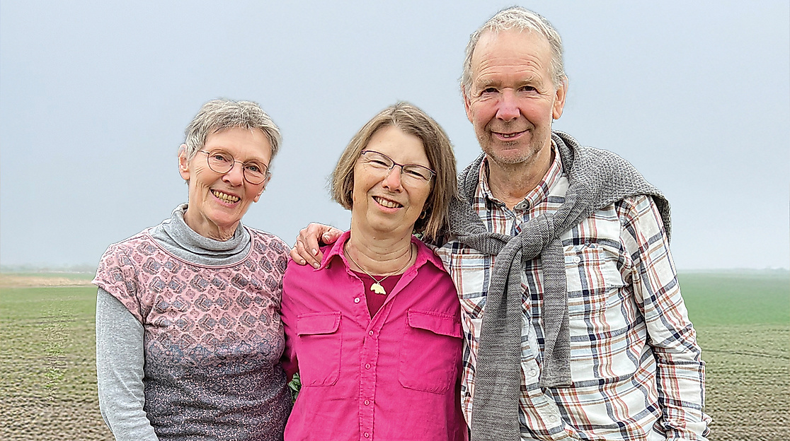 Anni Paulsen, Patricia Holubek und Jan Klimas