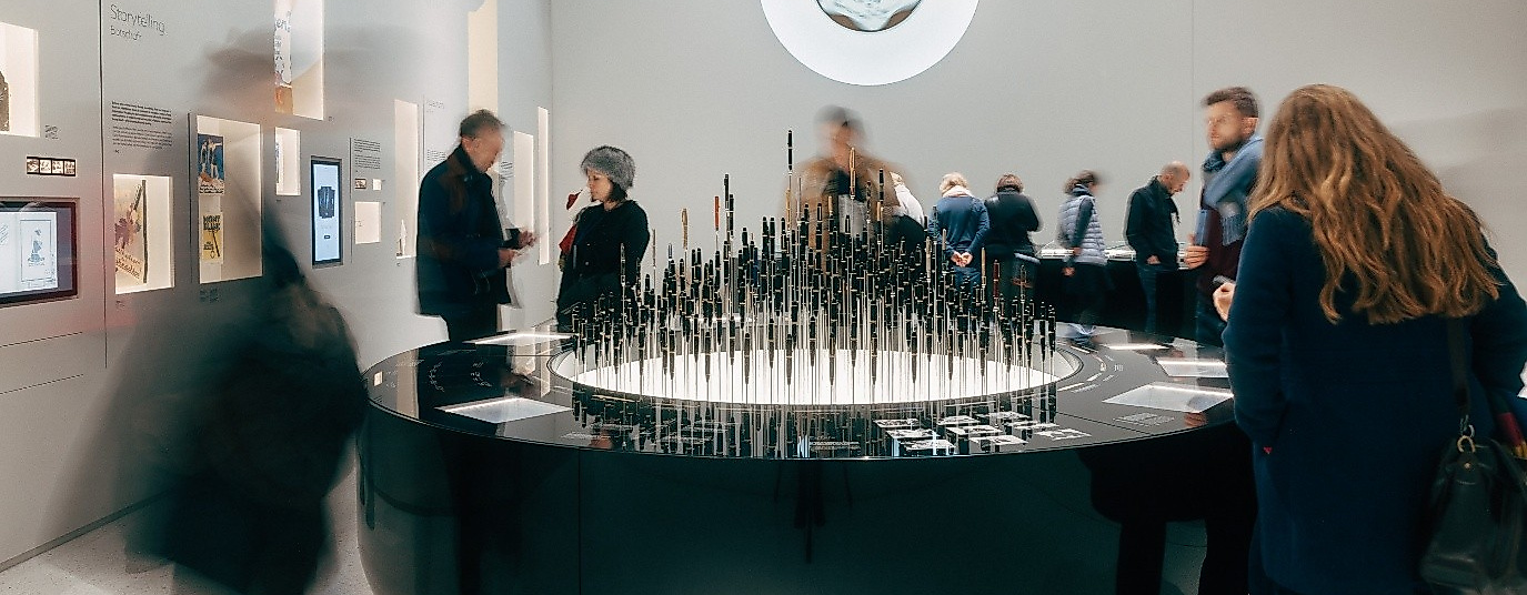 Moderne Museumsausstellung