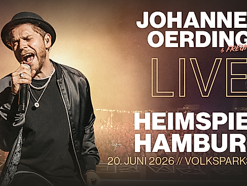 Johannes Oerding - Heimspiel Hamburg