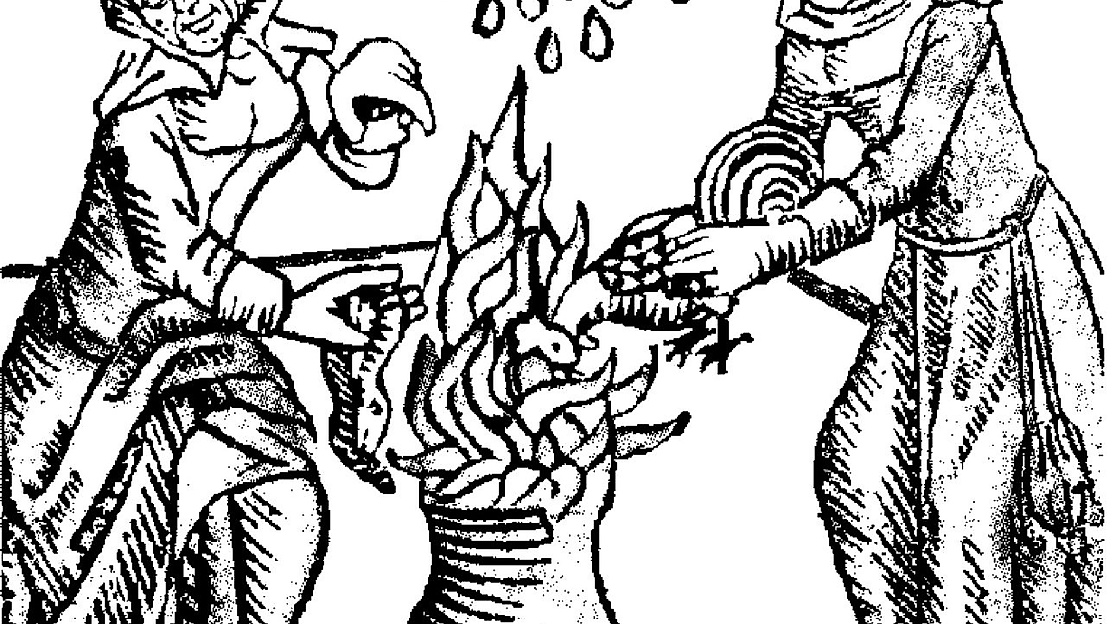 Hexen beim Wetterzauber
