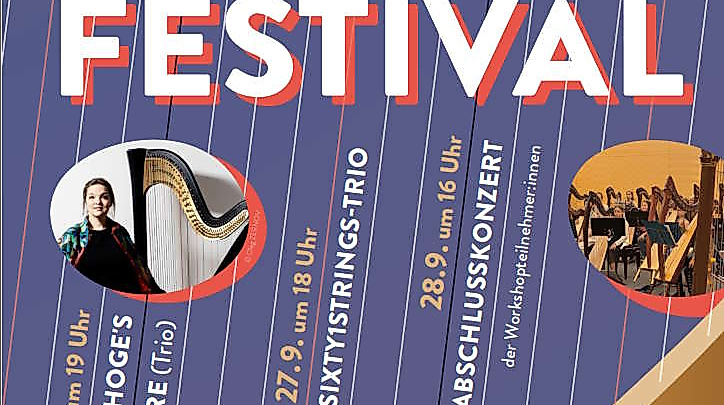 Flyer Harfenfestival Cover