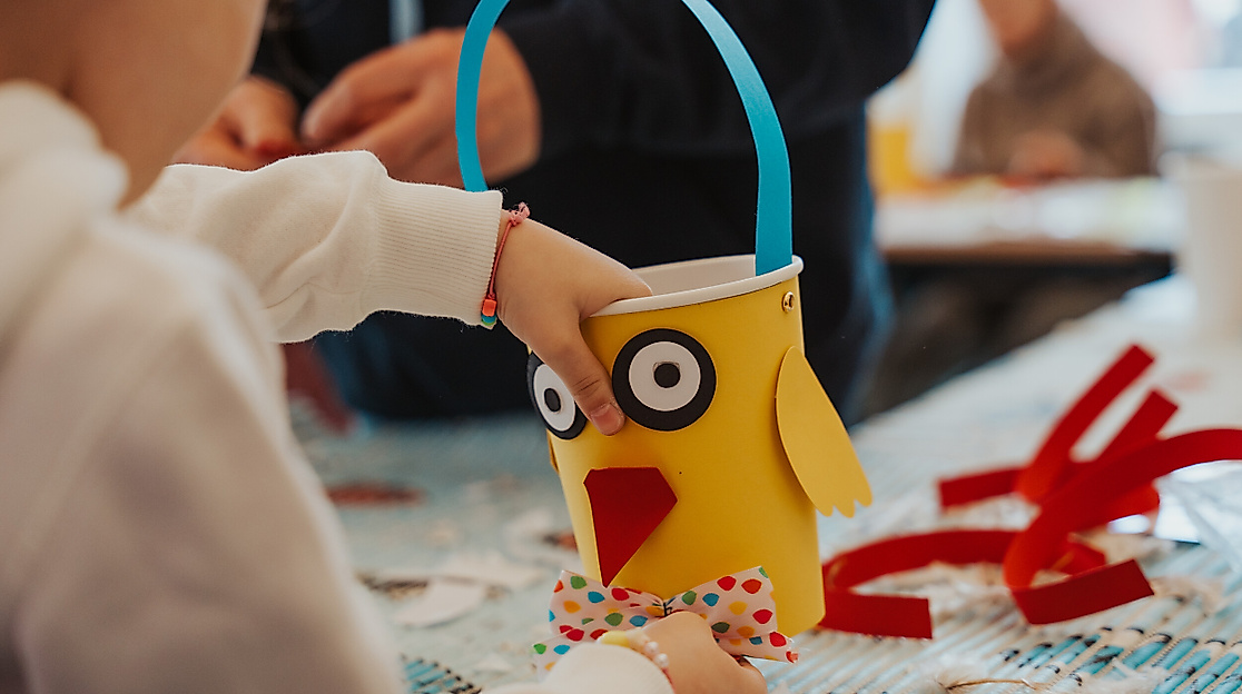 Ostern 2024 Pelzerhaken Basteln © TALB Joelle Dörnath