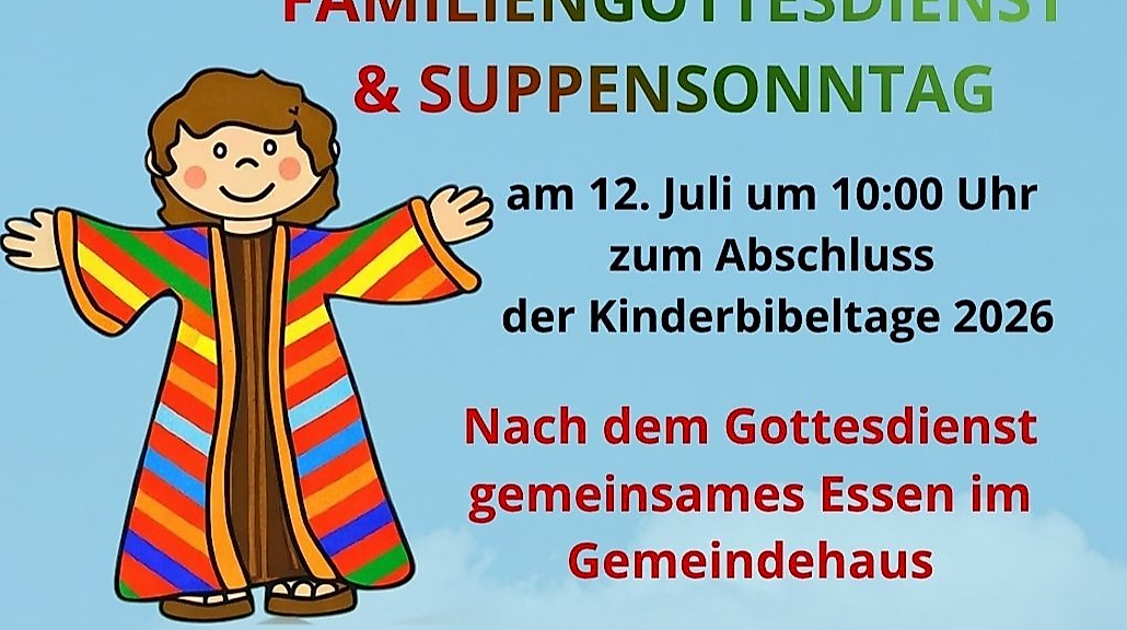 Familiengottesdienst zum Abschluss der Kinderbibeltage, P. Krüger