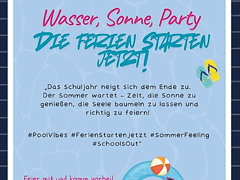 4 Schools Out - Pool Party