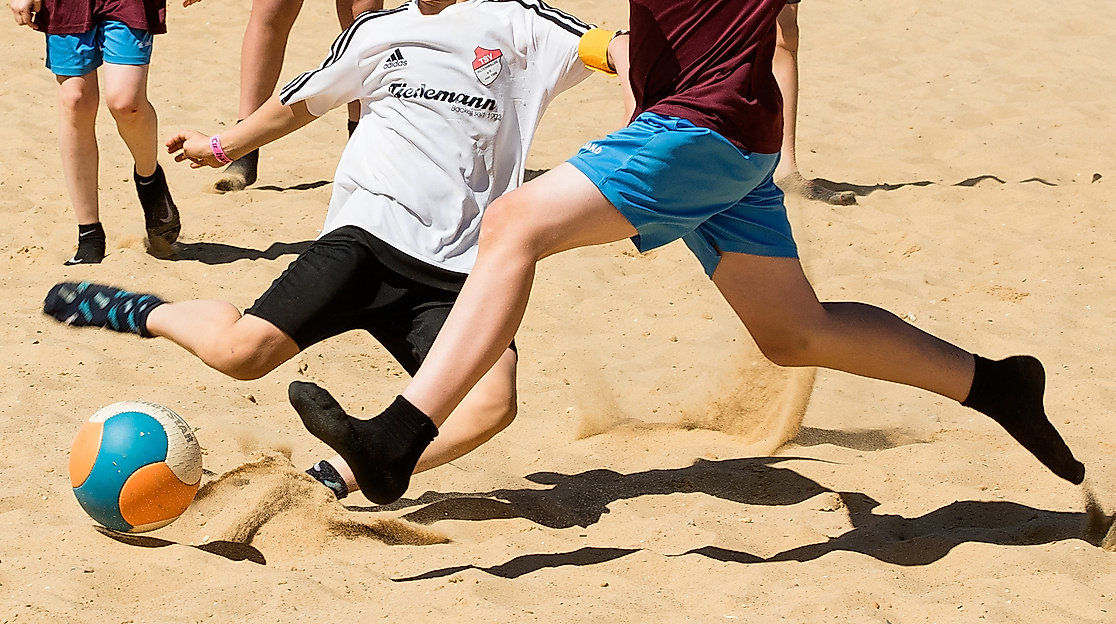 Beachsoccer für Kids