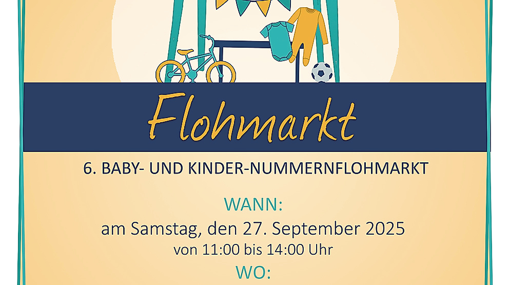 2025_DinA3-Plakat_6.Baby- und Kinder-Nummernflohmarkt