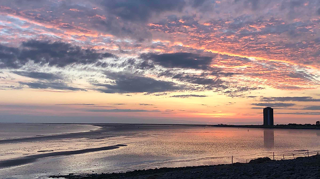 Nordsee bei Nacht - Nachtwanderung in Büsum