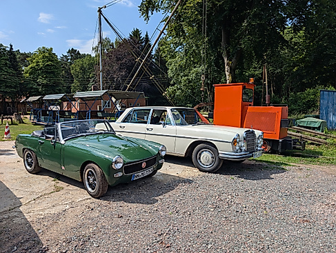 Oldtimer bei der Torfbahn